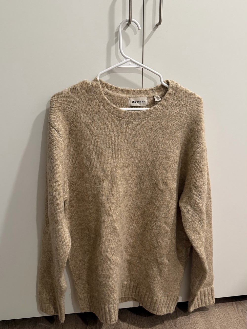 INDUSTRY® Men’s Tan Crewneck Sweater